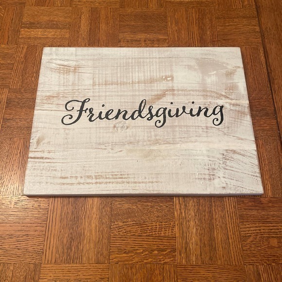 Friendsgiving wood sign - Picture 1 of 2